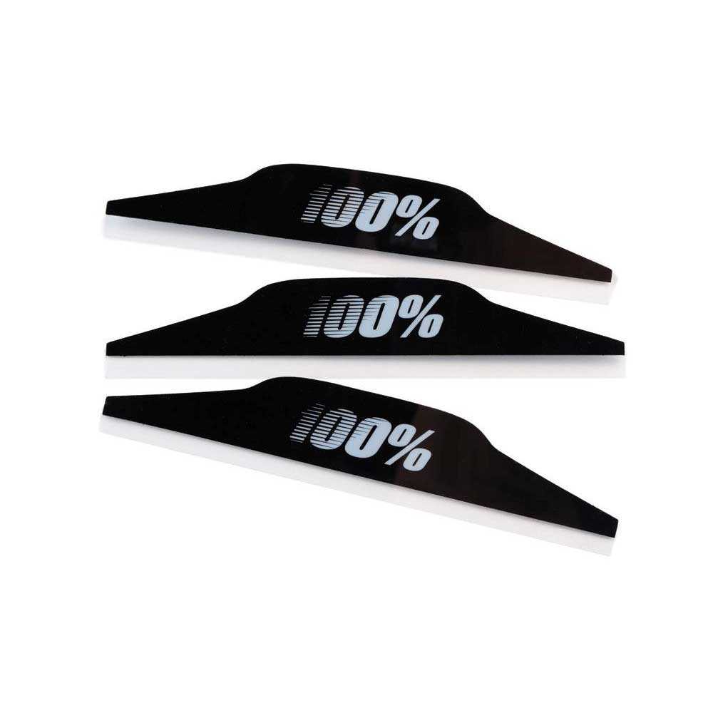 100% Mud-Flap SVS System 3 Pack Black