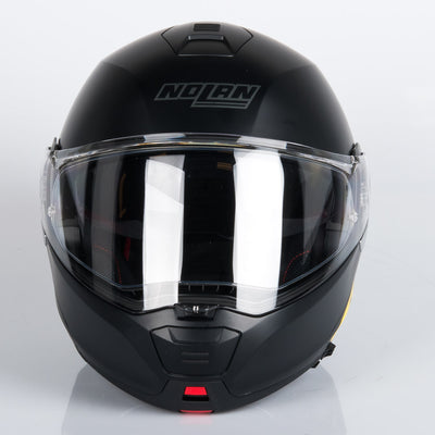 NOLAN N100-5 CLASSIC N-COM Öppningsbar Mc Hjälm Mattsvart