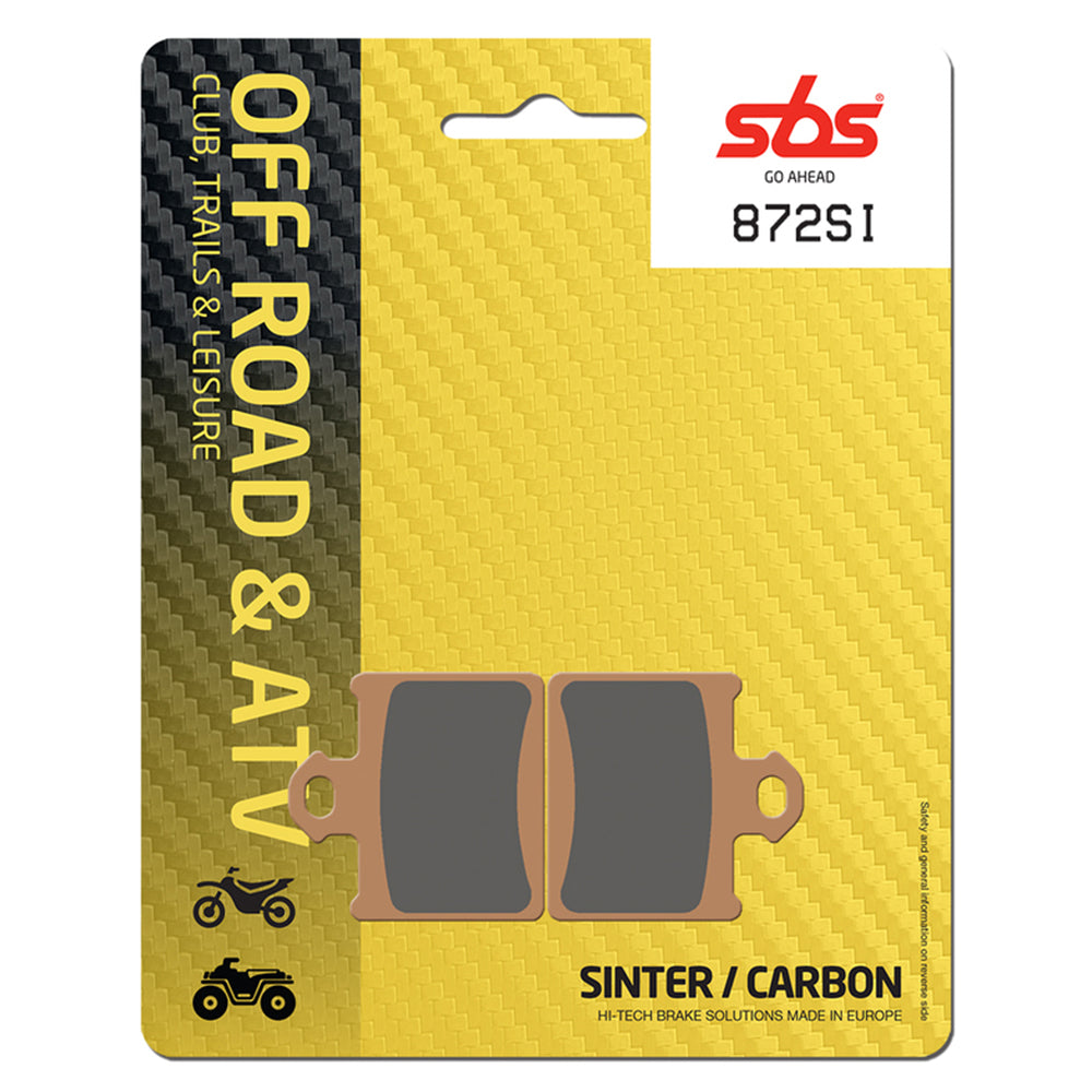 Sbs Bromsklossats Sintered Offroad Bak 85sx