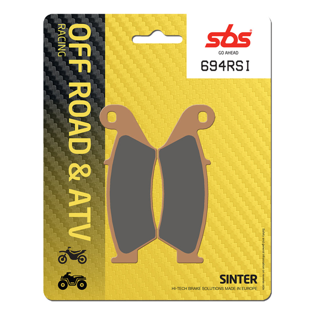 Sbs Bromsklossats Racing Sintered Honda Fram