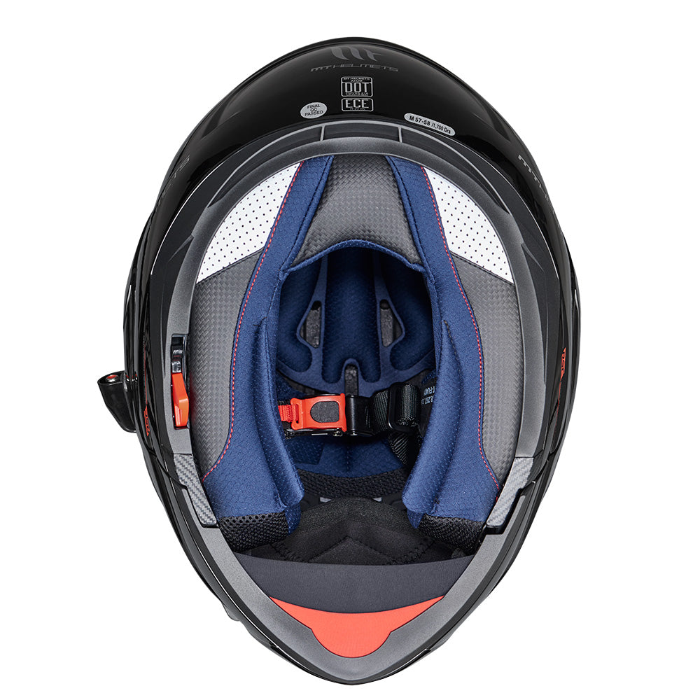 MT Atom Öppningsbar skoterhjälm med Elvisir Mattsvart