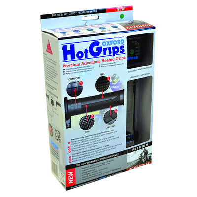 Oxford Adventure Premium Värmehandtag Hotgrips V8