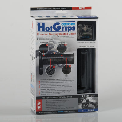 Oxford Touring Premium Värmehandtag Hotgrips V8