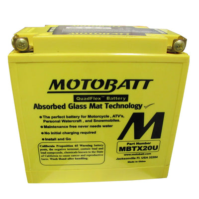 Motobatt MBTX20U Underhållsfritt MC Batteri