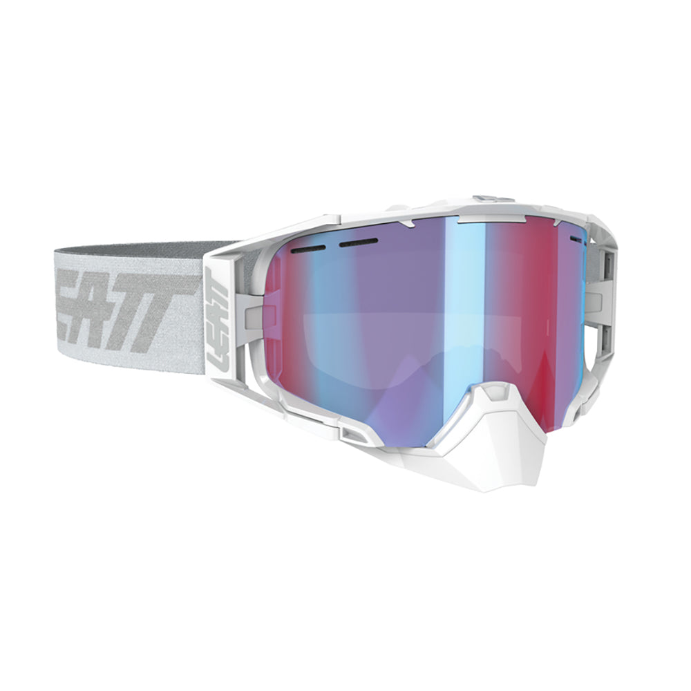 Leatt Skoterglasögon Velocity 6.5 SNX Iriz Vit/Grå Blå UC 26%