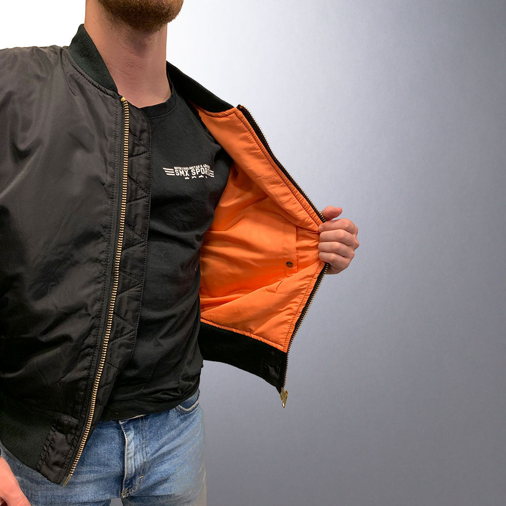 Bolt Bomber Mc Jacka Svart