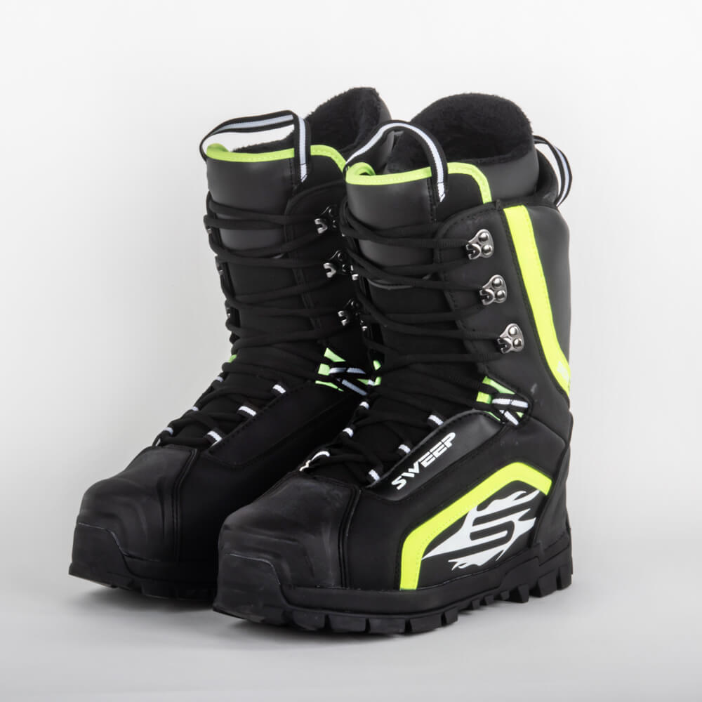 Sweep Snowcore EVO Lace Stövel, Svart/Gul