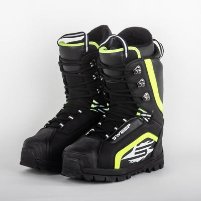 Sweep Snowcore EVO Lace Stövel, Svart/Gul