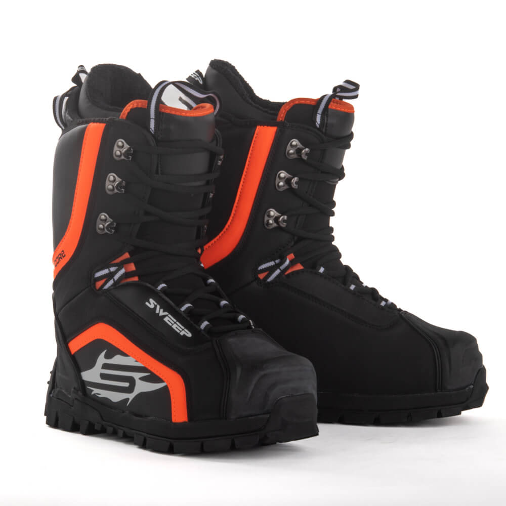 Sweep Snowcore EVO Lace Stövel, Svart/Orange