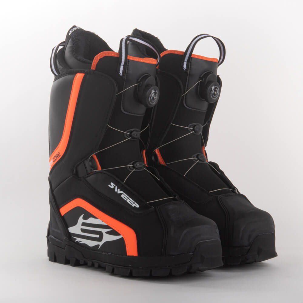 Sweep Snowcore EVO R Stövel, Svart/Orange