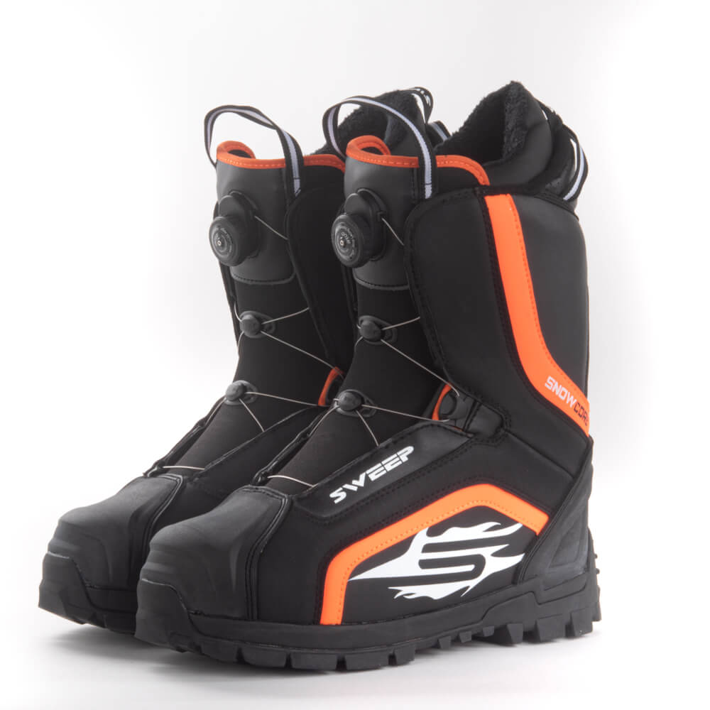 Sweep Snowcore EVO R Stövel, Svart/Orange