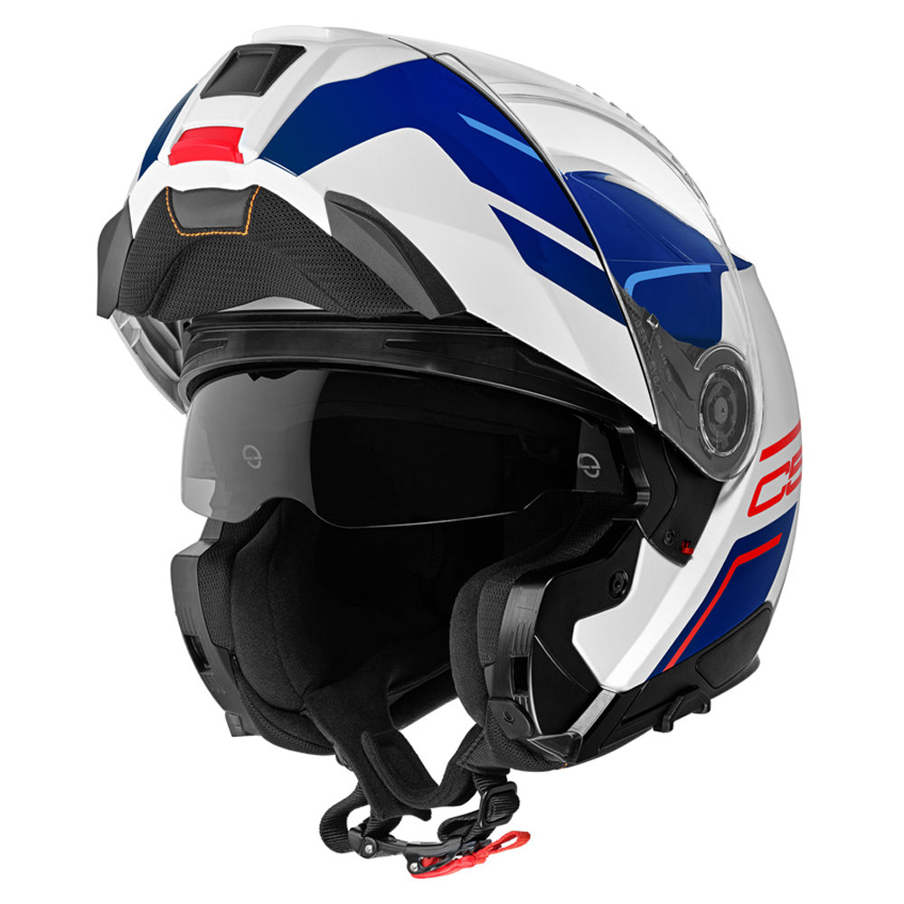Schuberth C5 öppningsbar Mc hjälm Master Blå