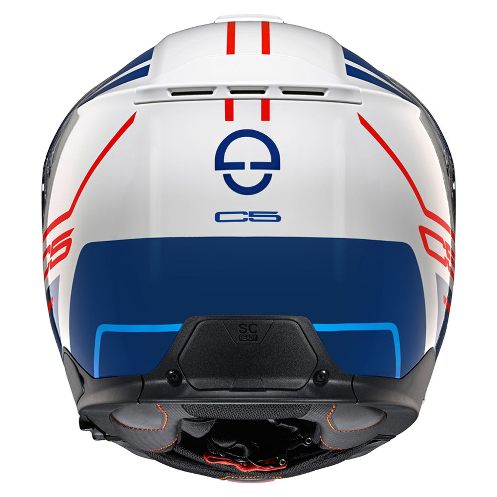 Schuberth C5 öppningsbar Mc hjälm Master Blå