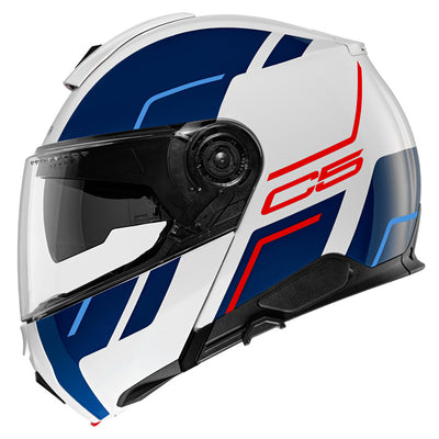 Schuberth C5 öppningsbar Mc hjälm Master Blå