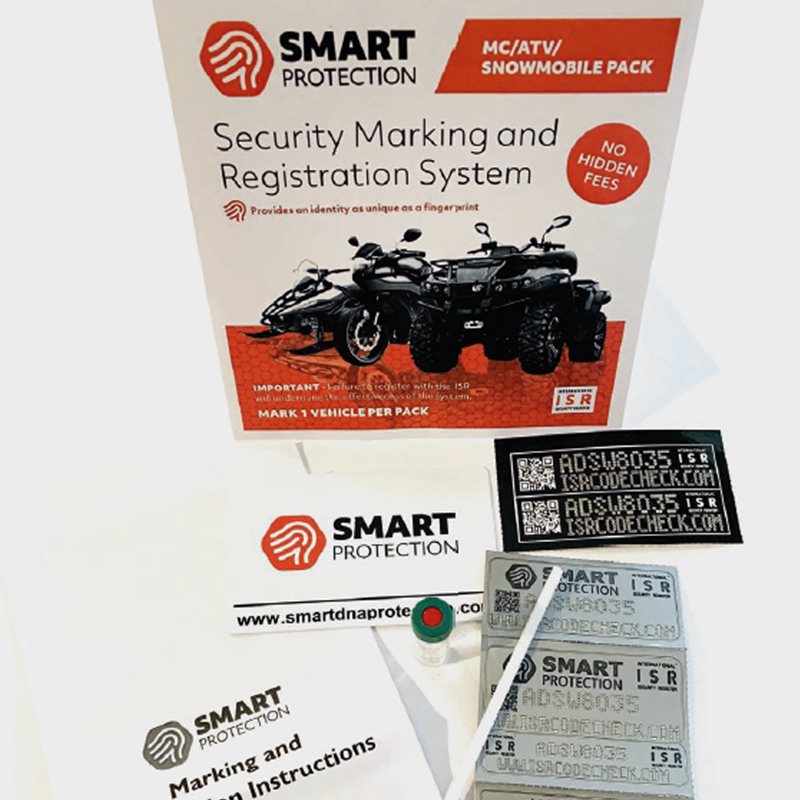 SMARTDNA MÄRKNINGSKIT MC/ATV/SNÖSKOTER