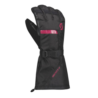 SCOTT Skoterhandske ROOP GLOVE Svart/Rosa