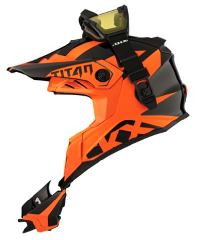 CKX Titan Airflow Inkl Goggles Extra Orange