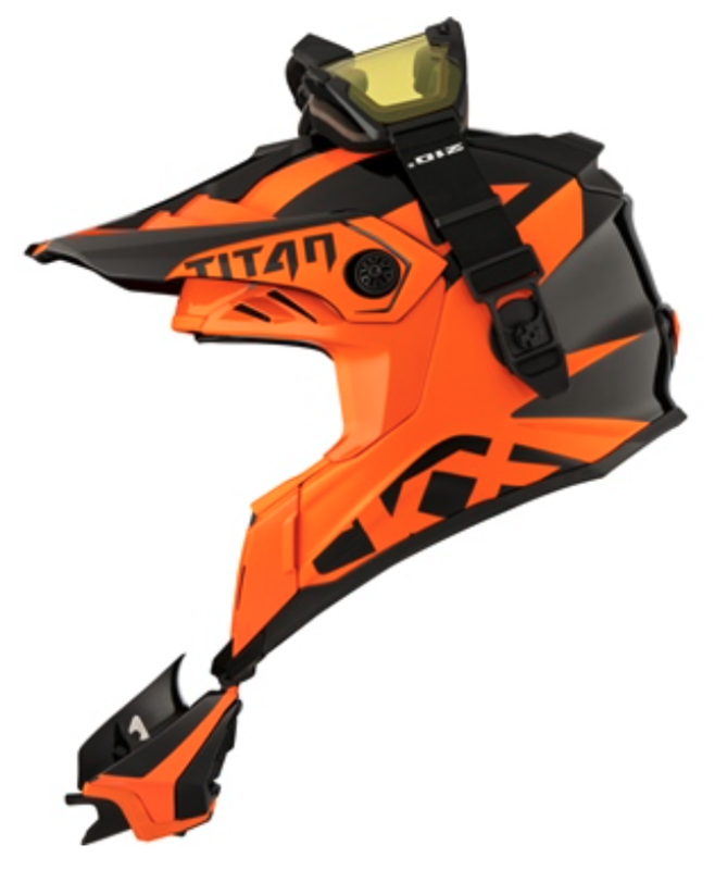 CKX Titan Airflow Inkl Goggles Extra Orange