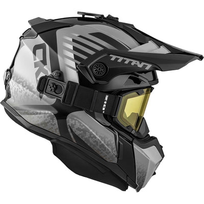 CKX Titan Skoterhjälm Inkl Goggles Avid Grå