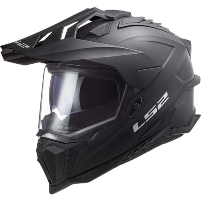 LS2 Hjälm MX701 Explorer Adventure hjälm Mattsvart