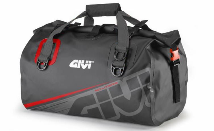 Givi EA115GR vattentät väska 40ltr svart/grå/röd