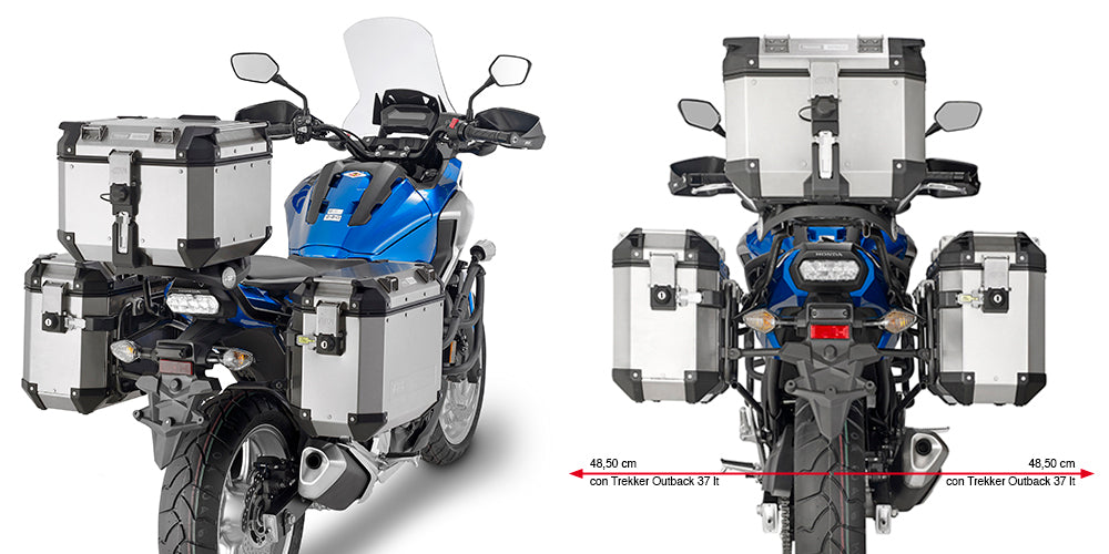 Givi Tubular pannier holder for Trekker Outback NC750X 16-