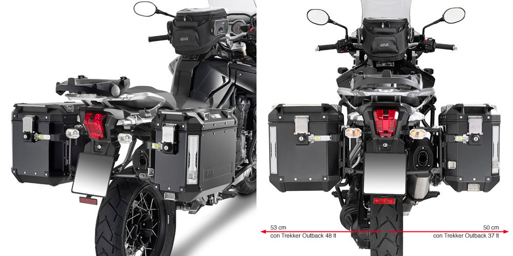 Givi Tubular pannier holder for Trekker Outback Tiger Explorer 1200 12-17