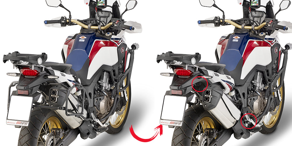 Givi Sidväskhållare Rapid release för MONOKEY® CRF1000L 16-