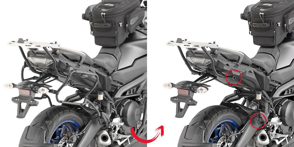 Givi sidoväskhållare för V35 Monokeyväskor Tracer 900/Tracer 900 GT (18)