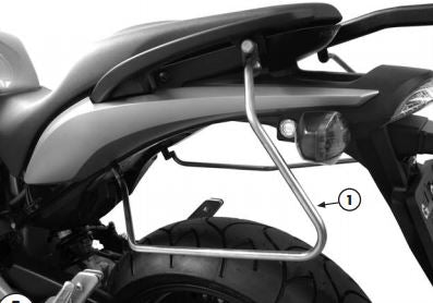 Givi Sidväskhållare för softbags Hornet 600 07-10