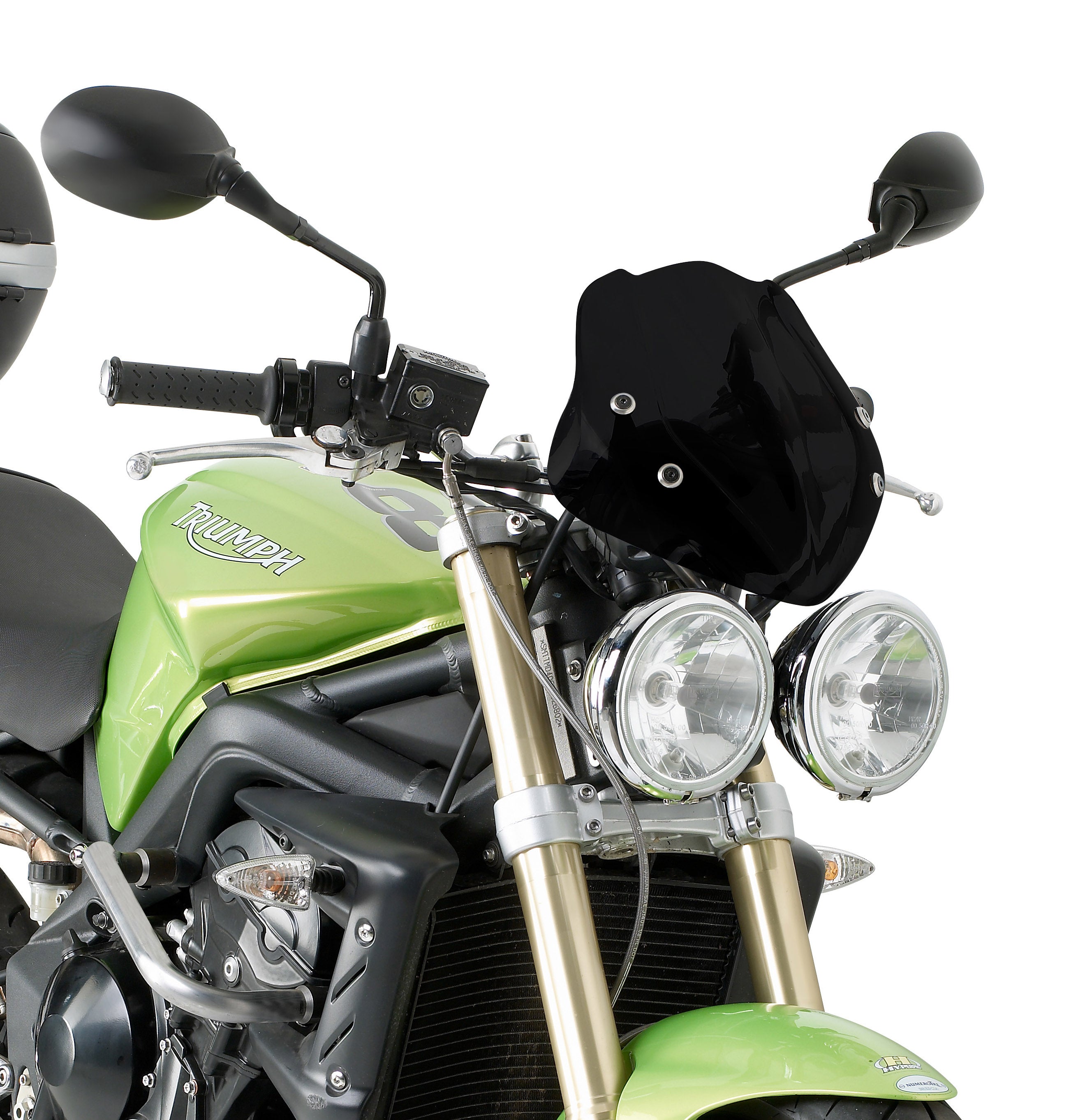 Givi Specific screen, black  29 x 28,5 cm (HxW)