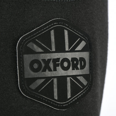 Oxford Mc Hoodie Dam Svart