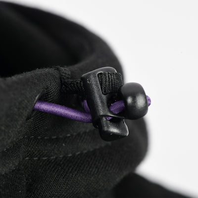 Oxford Mc Hoodie Dam Svart