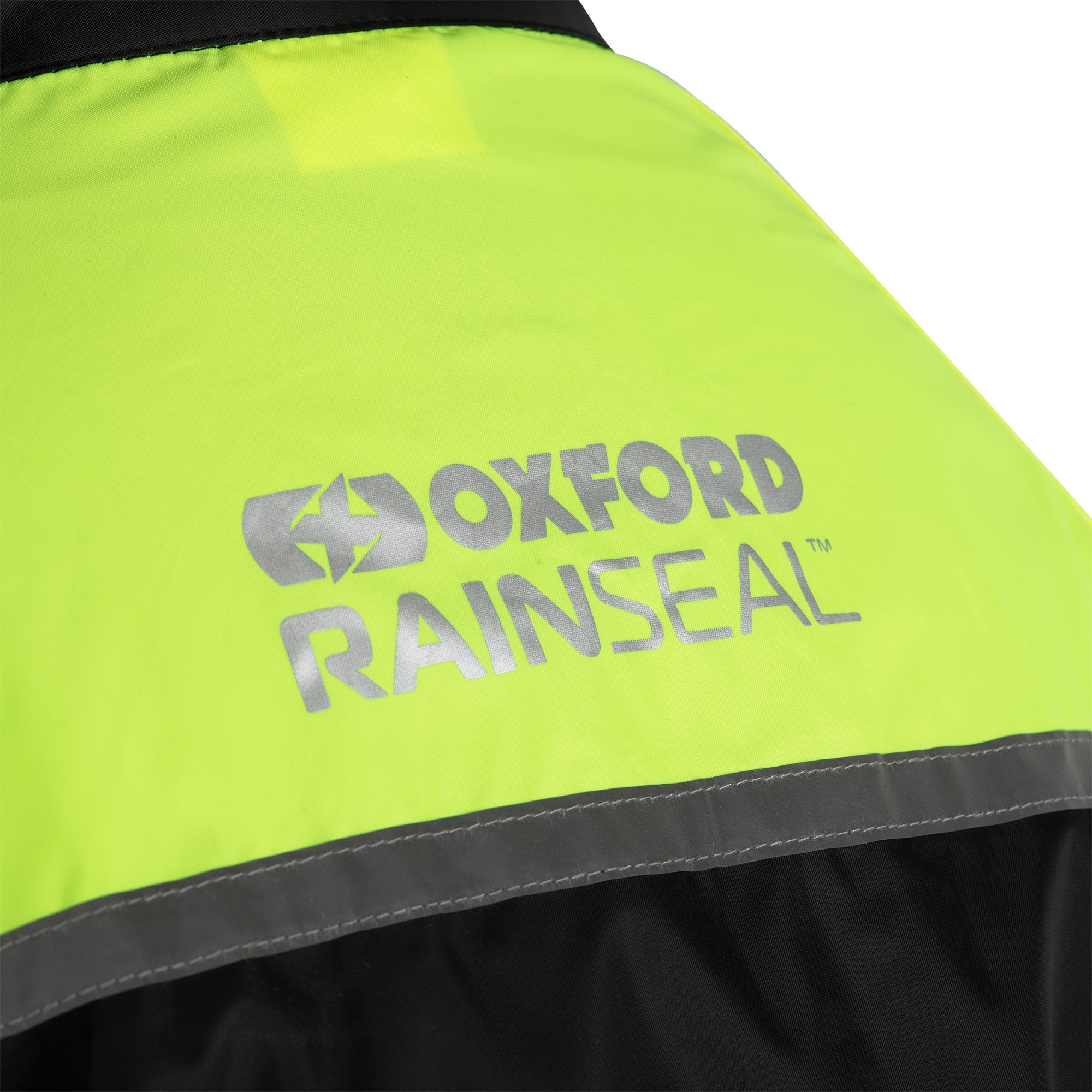 Oxford Rainseal Regnjacka Black/Fluo