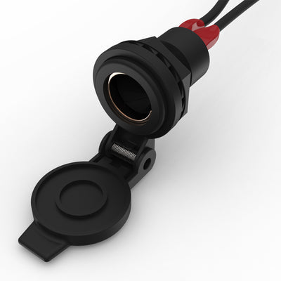 Oxford 12V uttag SAE/Din socket&10A fused loom
