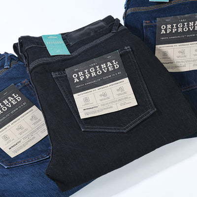 Oxford Jeans MS Svart Rak modell