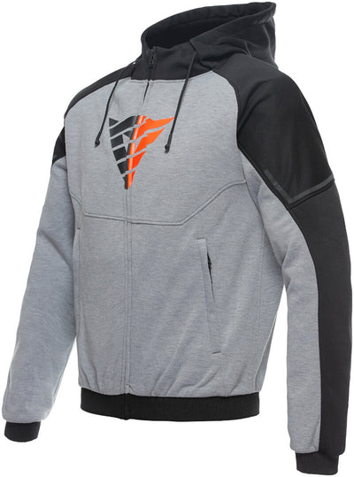 Dainese Mc Jacka Daemon-X Safety Hoodie Röd/Svart
