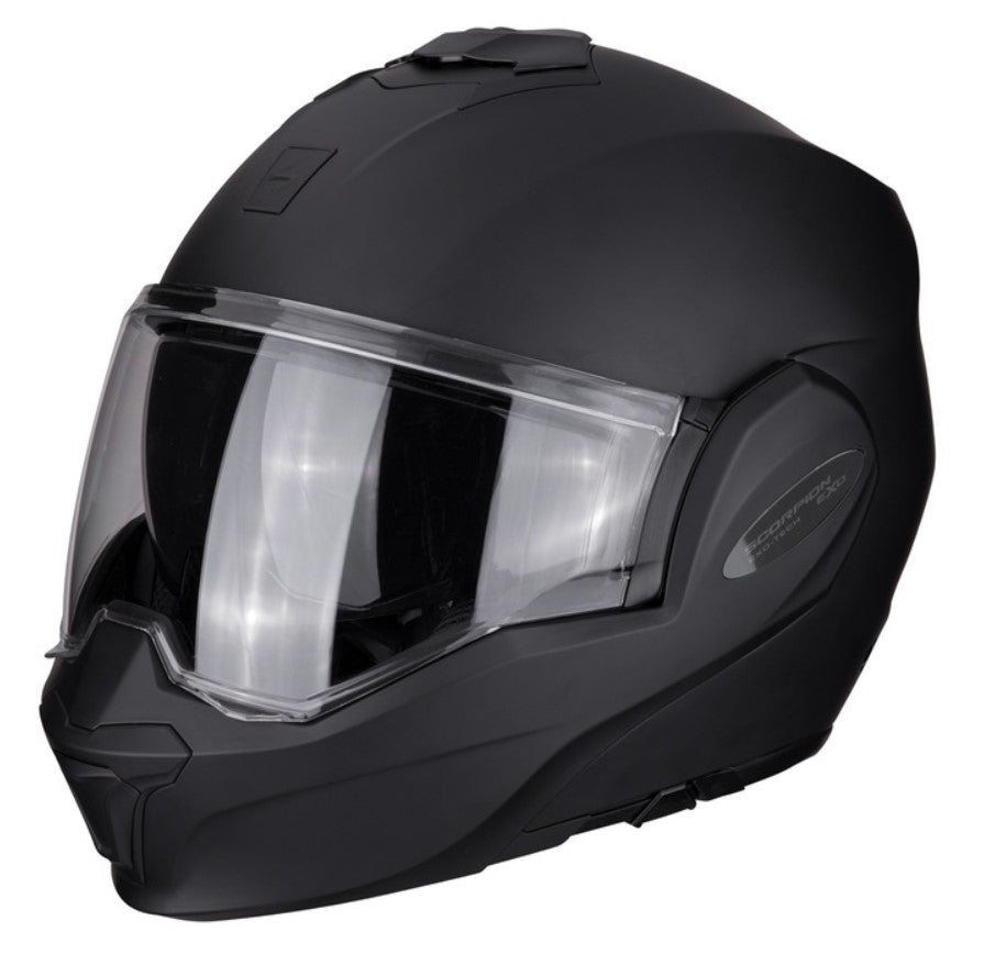 Scorpion Mc Hjälm Exo-Tech Evo Solid Mattsvart