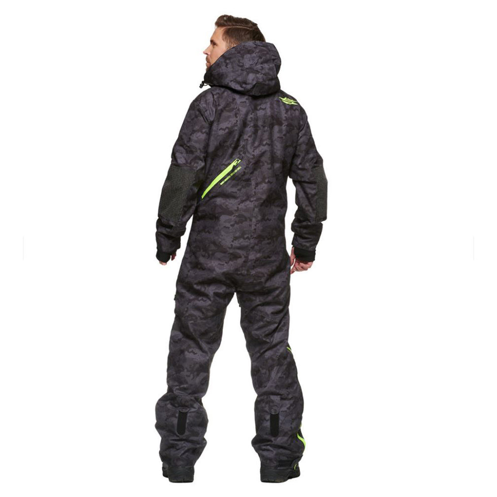 Sweep Backcountry Snöskoteroverall Camo/Gul