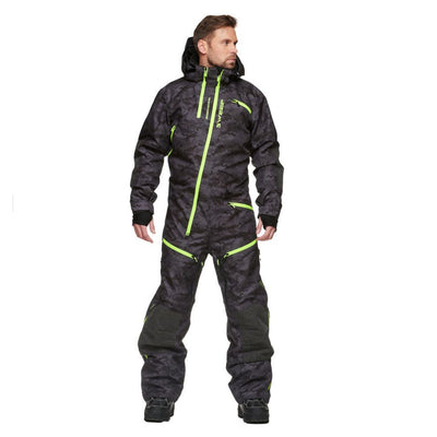 Sweep Backcountry Snöskoteroverall Camo/Gul