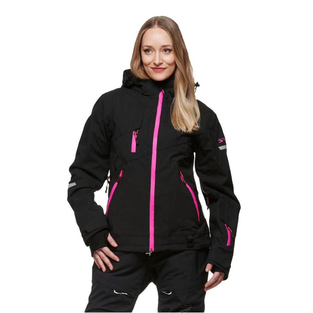 Sweep Drifter Dam Snöskoter Jacka Svart/Rosa