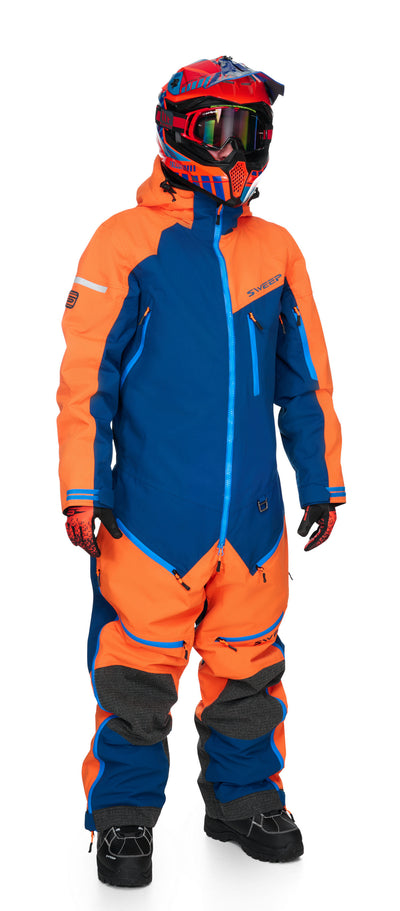 Sweep Tundra Insulated Snöskoteroverall Mörk Blå/Orange