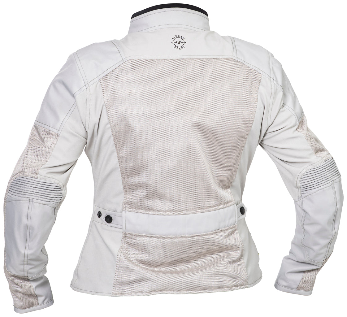 Halvarssons Textiljacka Arvika Dam Ljusgrå