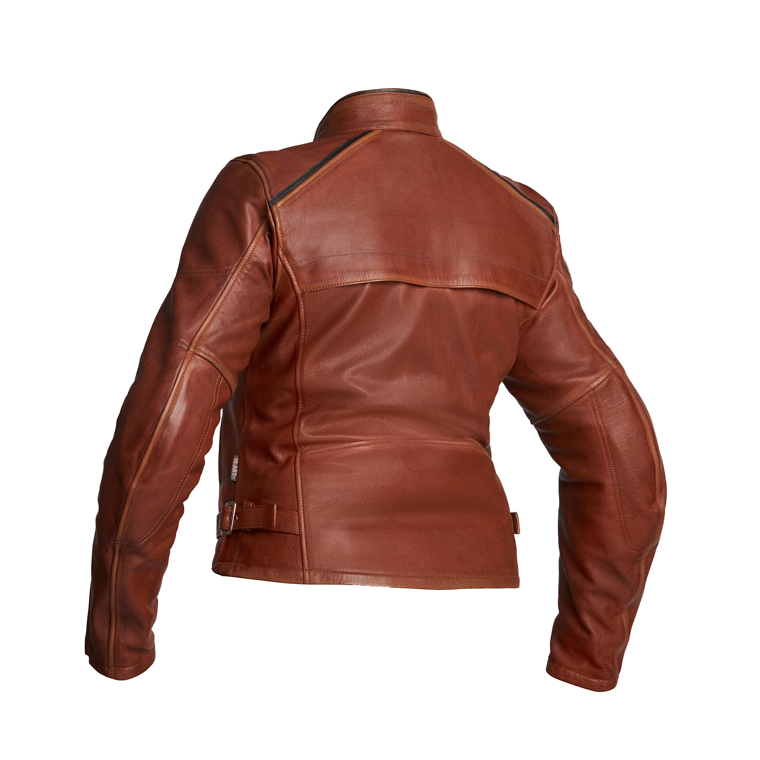 Halvarssons Skinnjacka Nyvall Dam Cognac