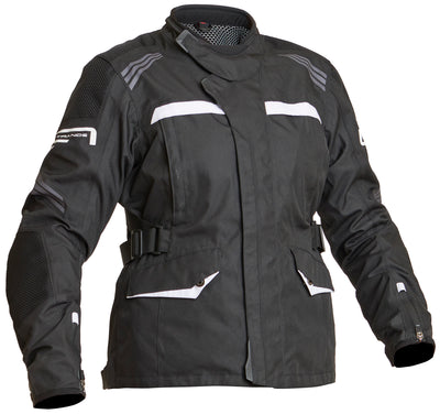 Lindstrands Textiljacka Granberg Dam Svart/vit