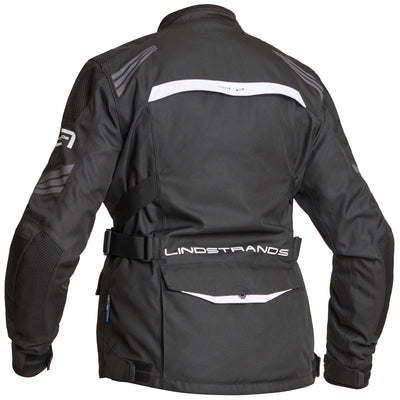 Lindstrands Textiljacka Granberg Dam Svart/vit