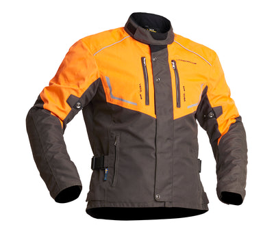 Lindstrands Textiljacka Halden Grön/Orange