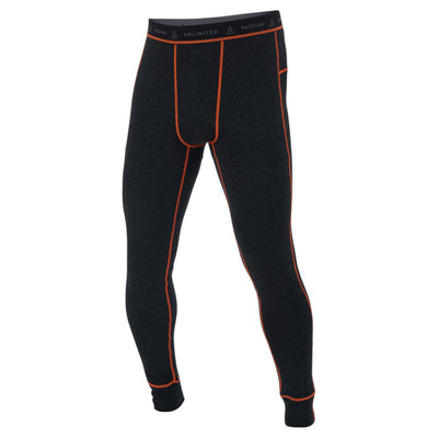 Amoq 100% Merino Underställ Byxor Grå/Orange