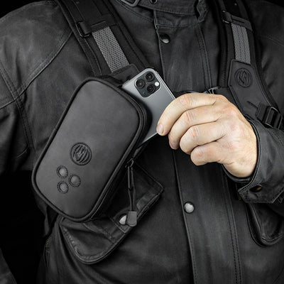 VÄSKA KRIEGA HARNESS POCKET XL VÄNSTER