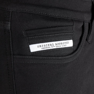 Oxford Mc-Jeans OA Super Stretch MS Slim Jean Svart kort modell